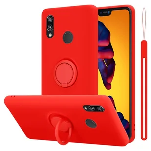 Pokrowiec Do Huawei P20 LITE 2018 / NOVA 3E w LIQUID CZERWONY Etui TPU Obudowa Ochronny Case Cover Plecki Cadorabo - Etui i futerały do telefonów - miniaturka - grafika 1