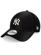 Czapki męskie - New Era Czapka z daszkiem New York Yankees Cord 9Forty 60595254 Czarny - miniaturka - grafika 1