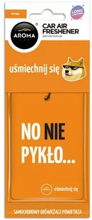 AROMA CAR Uśmiechnij się - ORANGE Odświeżacz do samochodu - Zapachy samochodowe - miniaturka - grafika 1