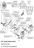 Części motocyklowe - LeoVince zestaw części zamiennych do układu wydechowego S060/06, stal nierdzewna - miniaturka - grafika 1