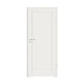 Drzwi wewnętrzne - Skrzydło drzwiowe łazienkowe z podcięciem wentylacyjnym Dota białe lakierowane 60 prawe Classen - miniaturka - grafika 1