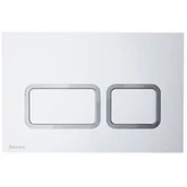 Przyciski spłukujące - Ravak Twin przycisk spłukujący do WC satyna X01739 - miniaturka - grafika 1