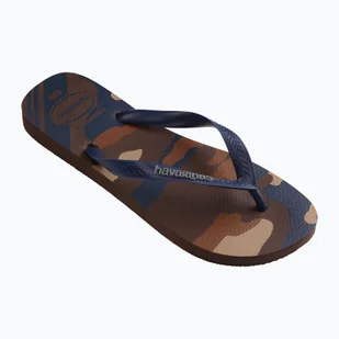 Japonki męskie Havaianas Top Camu dark brown - Klapki i japonki męskie - miniaturka - grafika 1