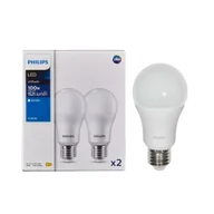 Żarówki LED - Żarówka LED 2 szt. E27 13 W = 100 W 1521 lm Neutralna biel Philips Ecofit - miniaturka - grafika 1