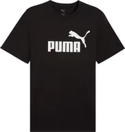 Koszulki męskie - Koszulka męska Puma Ess No.1 Logo Tee czarna 682532 01 XL - miniaturka - grafika 1
