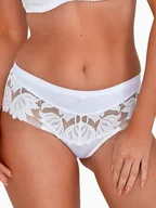 Komplety bielizny - Figi GAIA Keto 1134 białe XL - miniaturka - grafika 1