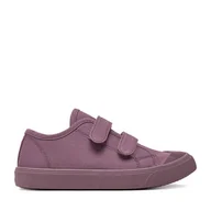 Buty dla dziewczynek - Trampki DeeZee CEO-CSS20535-03 Fioletowy - miniaturka - grafika 1