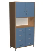 Meble do szkół i przedszkoli - Szafa Primo 305 na nóżkach - miniaturka - grafika 1