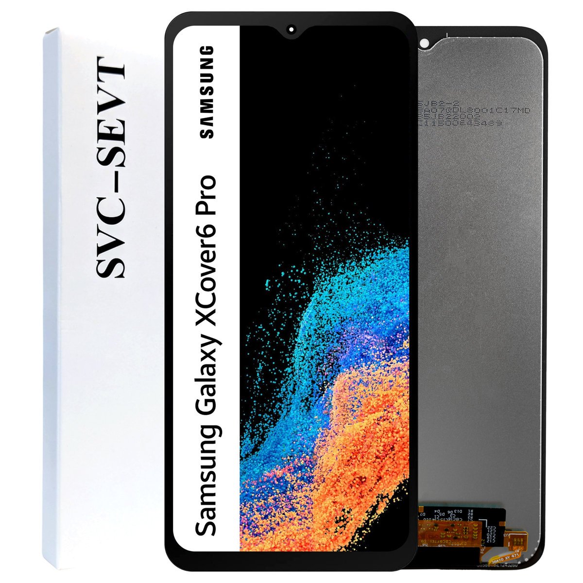Wyświetlacz do Samsung XCover 6 Pro Ekran LCD Oryginał Zila