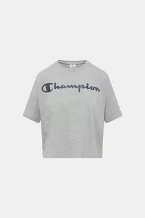 Koszulki sportowe damskie - Champion T-shirt - Szary - Kobieta - XS(XS) - 114432 EM006 - grafika 1