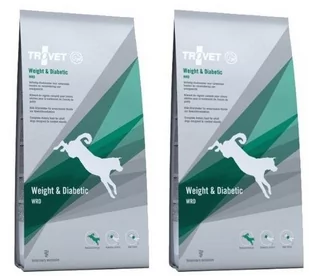 TROVET Trovet WRD Weight & Diabetic dla psa 2x12,5kg - Sucha karma dla psów - miniaturka - grafika 1