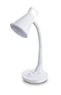 Lampy stojące - ELD115W Esperanza lampka biurkowa e27 diadem biała - miniaturka - grafika 1