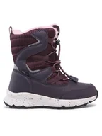 Buty dla dziewczynek - Leaf Śniegowce Kardis LKARD201K Fioletowy - miniaturka - grafika 1