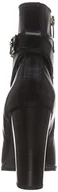 Kozaki damskie - ALDO Damskie kozaki z krótką cholewką Berg, czarny - Czarny Black Leather 97-37 eu - miniaturka - grafika 1