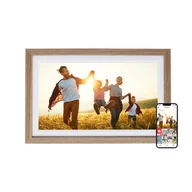 Ramki cyfrowe do zdjęć - Rollei 152 cyfrowa ramka na zdjęcia Drewno 39,6 cm (15.6") Ekran dotykowy Wi-Fi - miniaturka - grafika 1