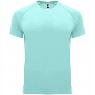 Koszulki męskie - Sportowa koszulka męska T-shirt techniczny ROLY CA0407 GREEN MINT S - miniaturka - grafika 1