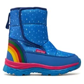 Buty dla dziewczynek - Śniegowce Agatha Ruiz de la Prada 241991-A D Niebieski - miniaturka - grafika 1