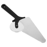 Przybory do gotowania - SK ŁOPATKA DO PIZZY Z RADEŁKIEM 2W1 BRUNBESTE BB-1678 emix - miniaturka - grafika 1