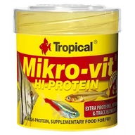 Pokarm dla płazów i gadów - Tropical MIKROVIT Hi-Protein 50ml 32g 21990-uniw - miniaturka - grafika 1