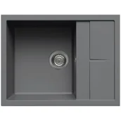 Zlewozmywaki - Elleci UNICO 125 titanium M73 METALTEK (LMU12573) - miniaturka - grafika 1