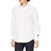 Koszule męskie - Koszula męska Diesel Riley z długim rękawem bawełniana w kotwice-S - miniaturka - grafika 1