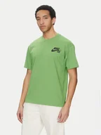 Koszulki męskie - Nike T-Shirt DC7817 Zielony Loose Fit - miniaturka - grafika 1
