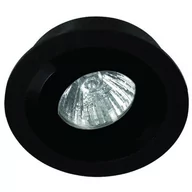Lampy sufitowe - Orlicki Design Oczko LAMPA sufitowa PIO nero metalowa OPRAWA podtynkowa wpust orkągły czarny srebrny __code-28180 - miniaturka - grafika 1