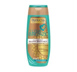Perfecta I Love Bronze olejkowy balsam brązujący 4w1 do jasnej karnacji 250ml - Balsamy i kremy do ciała - miniaturka - grafika 1