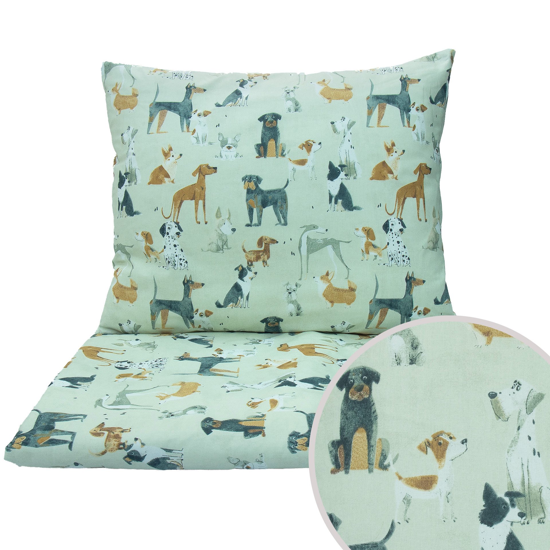 Pościel 160x200 Dziecięca 2EL Poszewka 70X80 Do Łóżka Młodzieżowa Kerstin