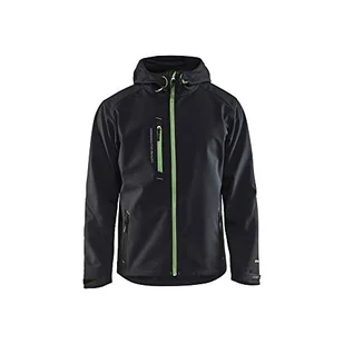 Blaklader 4949251799424XL kurtka softshellowa, czarna/zielona, rozmiar 4XL - Moda i Uroda OUTLET - miniaturka - grafika 1