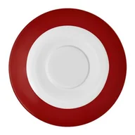 Talerze - Spodek AMBITION Aura Red 15.5 cm Biało-czerwony - miniaturka - grafika 1