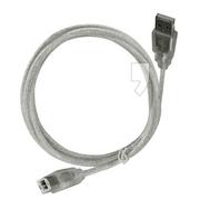 Kable USB - Msonic Kabel USB Kabel do drukarki USB - USB1.8 m MLU1218NT bezbarw - miniaturka - grafika 1