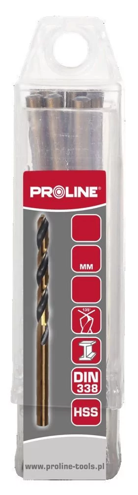 Proline Wiertło do metalu hss din338 szlif.kr. 12.5mm szt.1 79125