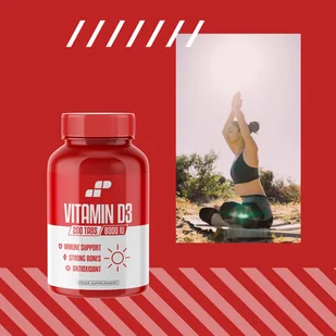 MP SPORT Vitamin D3 8000IU - 200tabs - Witamina D-3 - Witaminy i minerały dla sportowców - miniaturka - grafika 10