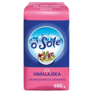 O`sole Sól himalajska drobnoziarnista jodowana SOP.001 - Sól - miniaturka - grafika 1