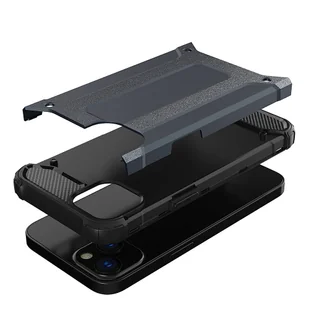 Hybrid Armor pancerne hybrydowe etui pokrowiec iPhone 13 złoty - Etui i futerały do telefonów - miniaturka - grafika 6