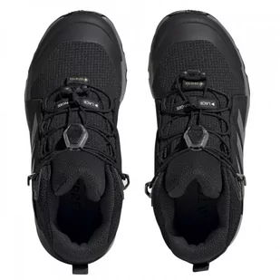Buty adidas Terrex Mid GTX K Jr (kolor Czarny, rozmiar 39 1/3) - Buty trekkingowe damskie - miniaturka - grafika 3