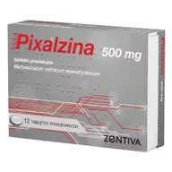 Witaminy i minerały - Pixalzina 500mg, 12 tabl. - miniaturka - grafika 1