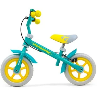 milly mally Milly Mally Rowerek biegowy Dragon z hamulcem Mint - Rowerki biegowe - miniaturka - grafika 1