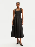 Sukienki - Rinascimento Sukienka koktajlowa CFC0122458003 Czarny Regular Fit - miniaturka - grafika 1