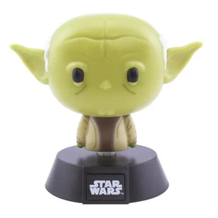 Paladone Paladone Star Wars Yoda ikona Light-10 cm (4") wysokie zasilanie 2 x baterie AAA, zielony [klasa energetyczna PP6380SW - Baterie i akcesoria - miniaturka - grafika 1