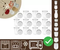 Pojemniki kuchenne - Słoiki WECK 12szt/ plastikowe wieko słoik 850ml MOLD / Wamar-Sosenka - miniaturka - grafika 1