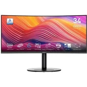 Monitory - MSI Modern MD342CQP 34" 9S6-3PC59H-027 - miniaturka - grafika 1