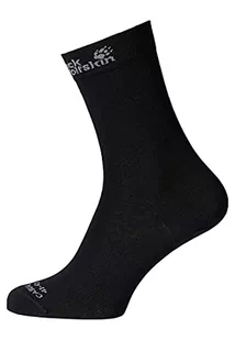 Jack Wolfskin Unisex Merino Classic Cut skarpety unisex czarny czarny 47-49 - Skarpetki damskie - miniaturka - grafika 1