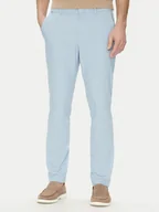 Spodnie męskie - BOSS Spodnie materiałowe Kaito1_T 50487754 Błękitny Slim Fit - miniaturka - grafika 1