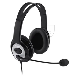 Słuchawki Microsoft LifeChat LX-3000 JUG-00014 (kolor czarny) - Słuchawki - miniaturka - grafika 1