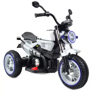 Import SUPER-TOYS MOTOR BQ-8188-FLASHING-BIAŁY - Pojazdy elektryczne dla dzieci - miniaturka - grafika 1