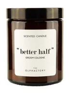 Świece - Świeca zapachowa perfumowana - The Olphactory - " better half '' - Groom Cologne - 135g - miniaturka - grafika 1