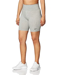 Nike szorty damskie Shorts-cj2661 szary Dk Grey Heather/Black/Black S - Spodenki damskie - miniaturka - grafika 1