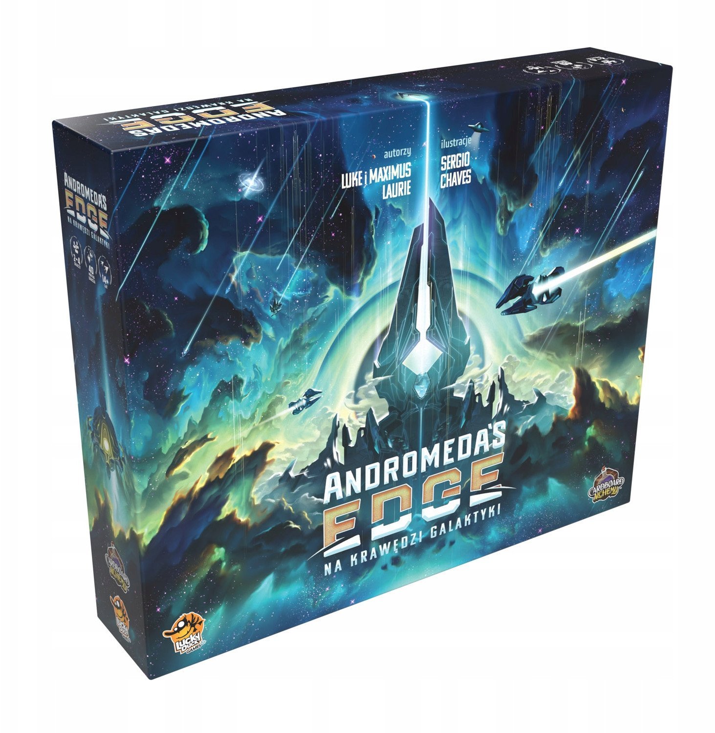 GRA ANDROMEDA`S EDGE - NA KRAWĘDZI GALAKTYKI- podstawa - LUCKY DUCK GAMES